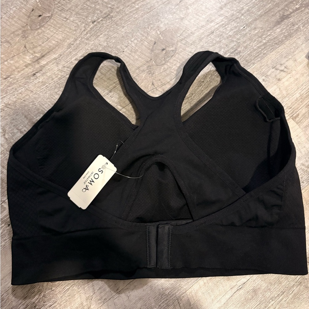 Soma Black Sports Bra - Picture 2 of 3